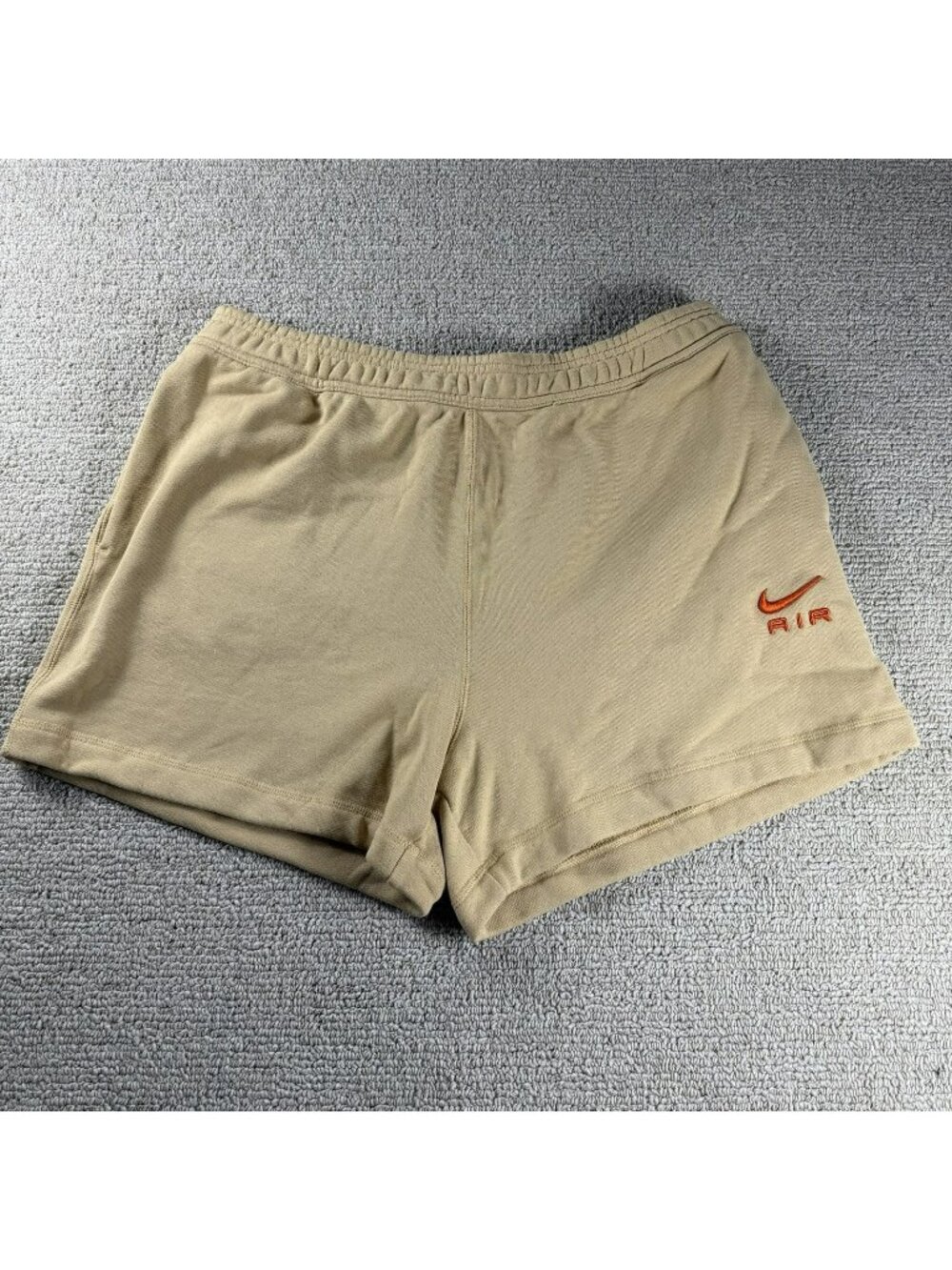 Nike Sportswear French Terry Shorts Sesame Tan Men's Size XXL